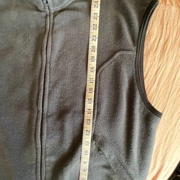 Allegheny Trail Women’s Fleece Vest Large Dark Gray Front Pockets - Picture 7 of 7